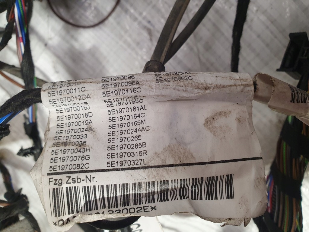 фото №12, Skoda octavia iii 5e9 2019r 1.6tdi джгут головна електропроводка салону europa