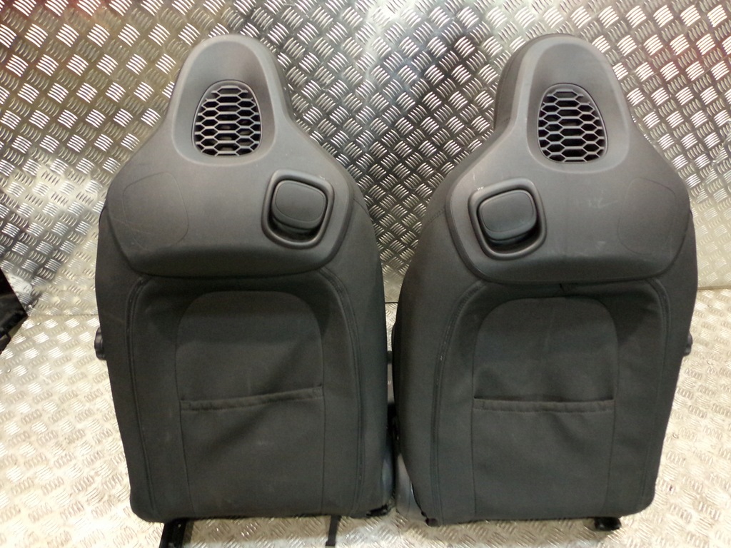 фото №12, Mini f57 jcw cabrio оббивка сидіння заднє сидіння обшивки тунель