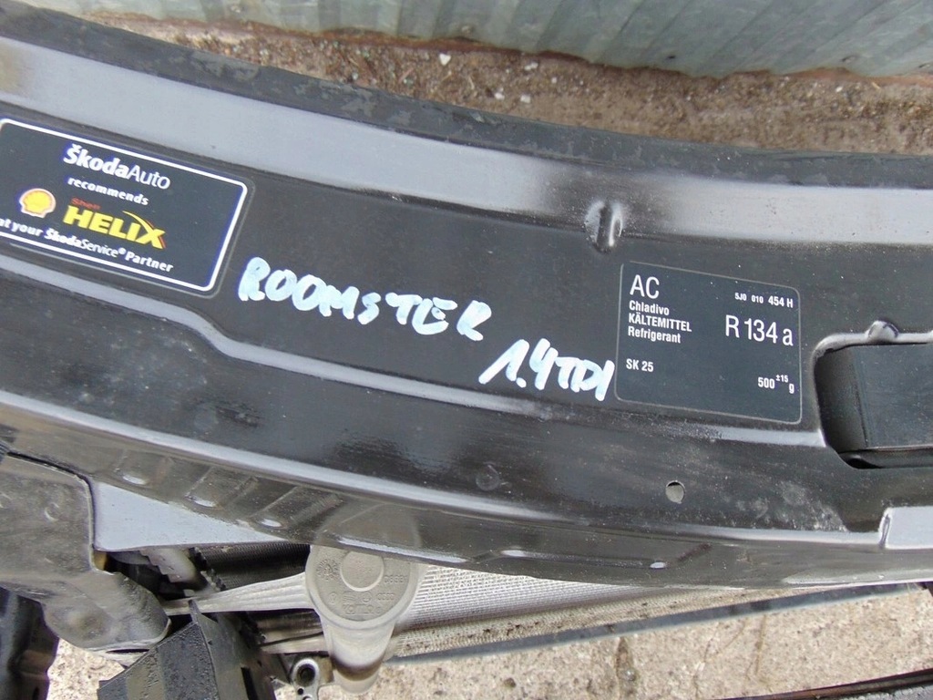 фото №7, Pas перед усилитель радиатор skoda roomster 1.4