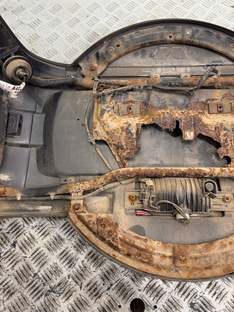 фото №11, Захист колеса запасного каркас кришки задня mitsubishi pajero iv 4