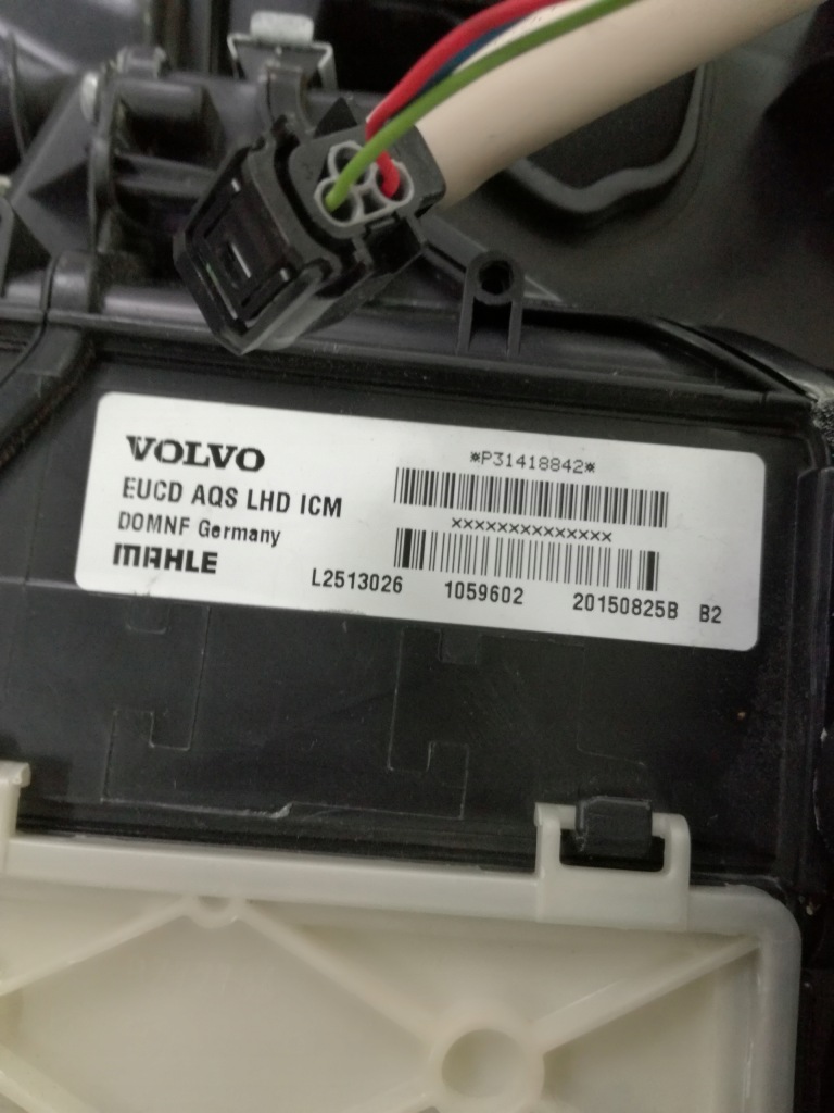 фото №4, Volvo v60 i s60 ii 2010 - 2018 rok отопитель воздуходувка 31418842