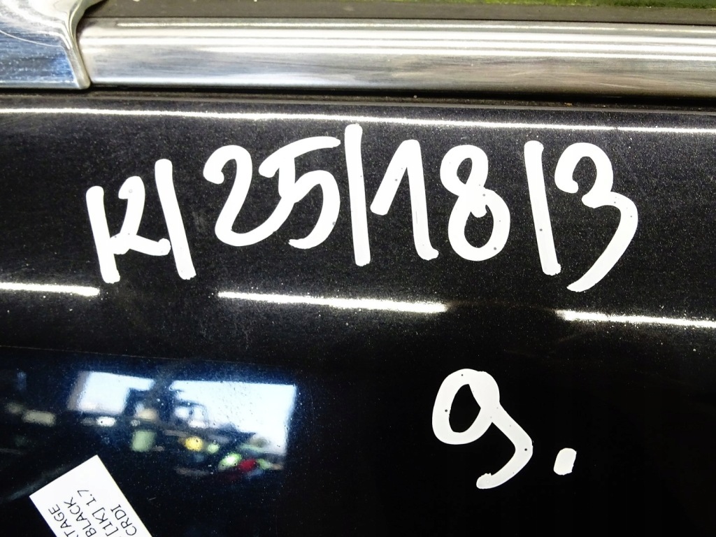 фото №16, Дверь правый задняя правое задние kia sportage iii 1k black перламутр