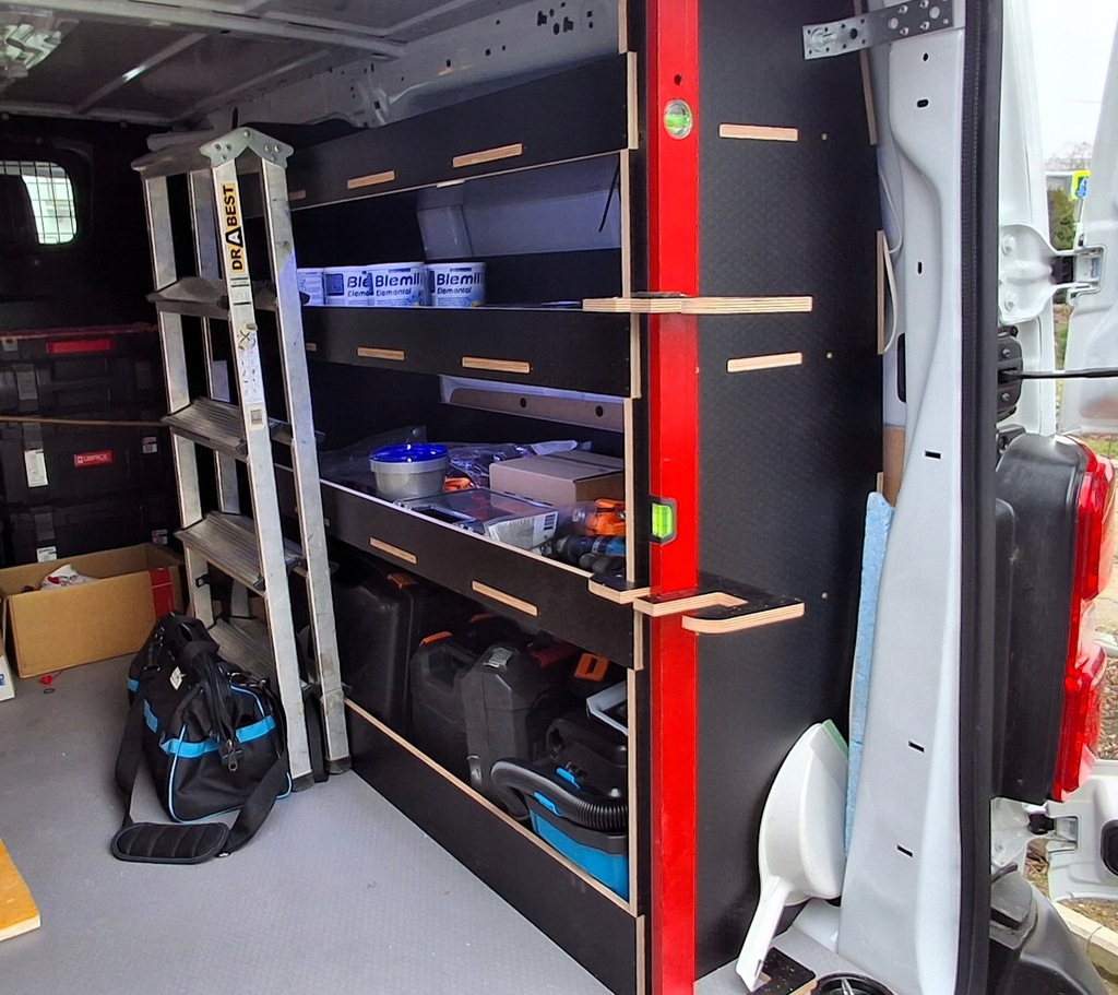 фото №7, Regał do автомобіля dostawczego proace scudo vivaro jumpy