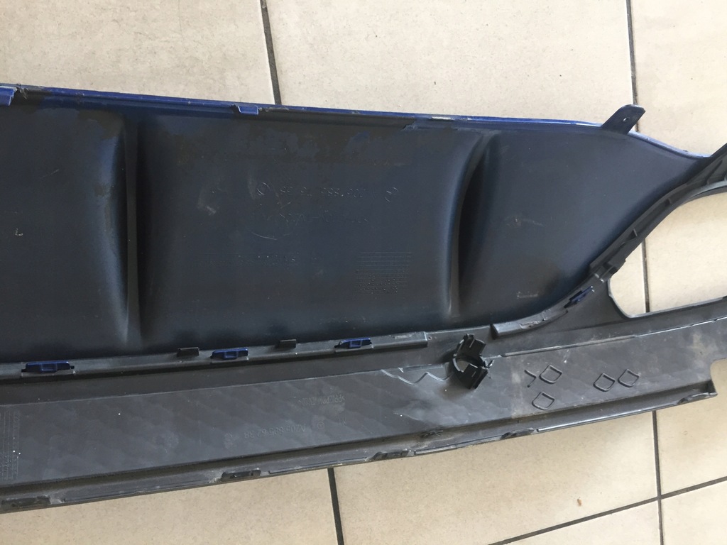 фото №8, Mercedes w205 amg диффузор спойлер бампера заднего