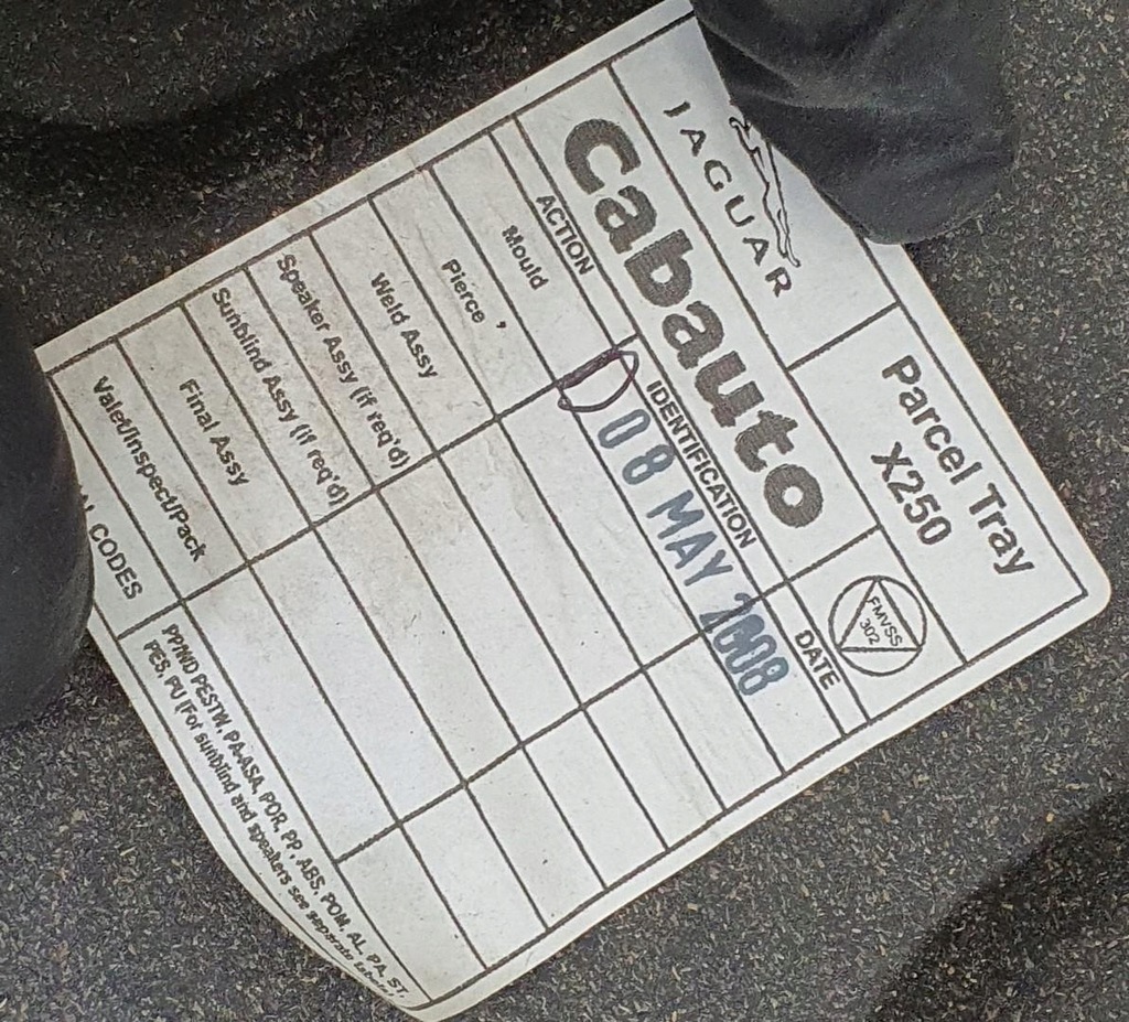 фото №9, Полка задняя jaguar xf x250 8x23f46668adw