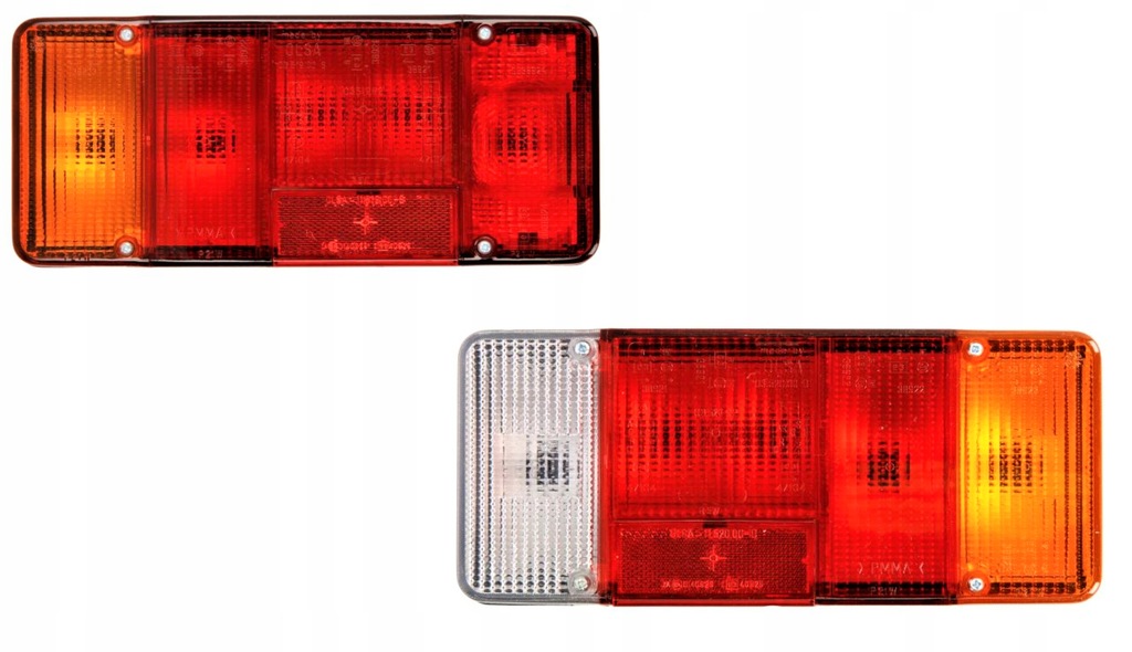 фото №1, 2x лампа стоп задняя l+p fiat ducato 82-94