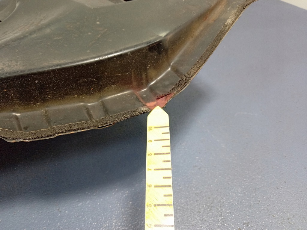 фото №6, Nissan murano z50 03-08 жабо металлический нижние