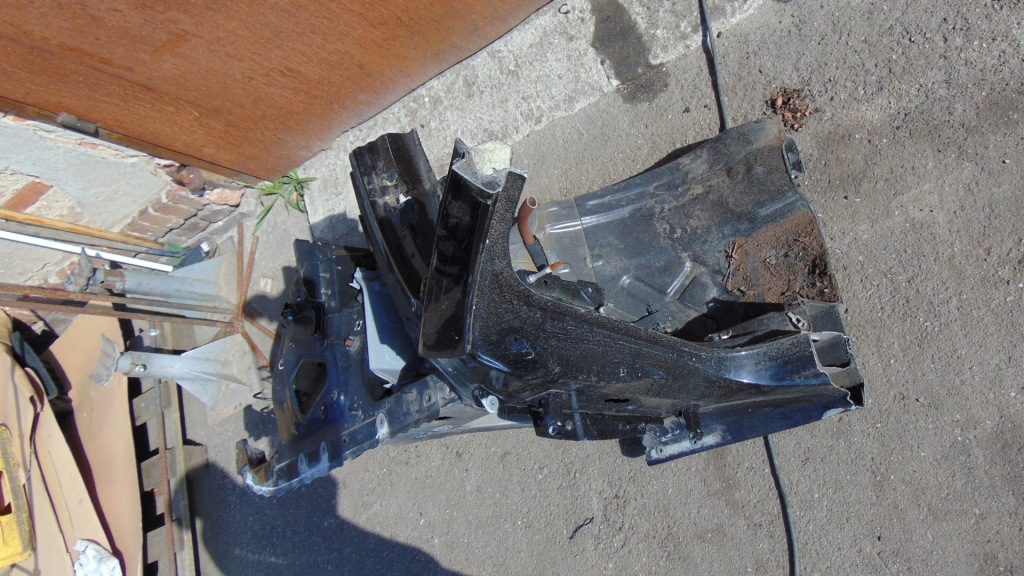 фото №4, Audi a5 8t четверть лонжерон подкрылок левая