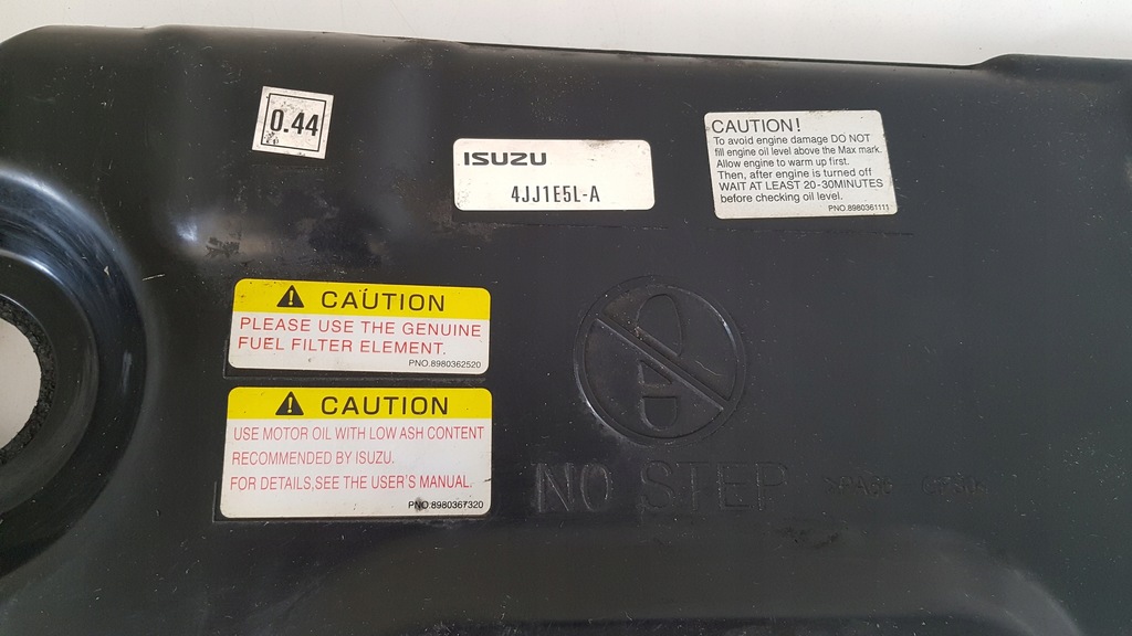 фото №5, Isuzu grafter n35 3.0 крышка защита двигателя