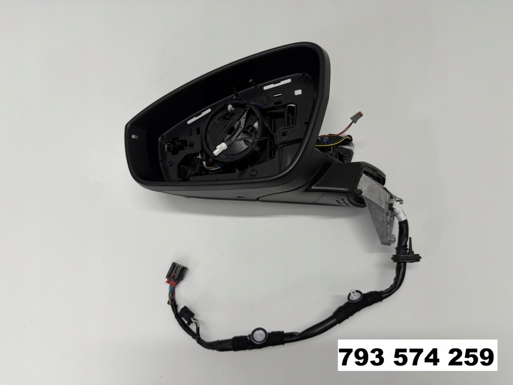 фото №10, Audi q4 e-tron 89a дзеркало ліва праве 15 + 6 pin камера асистент поперечина