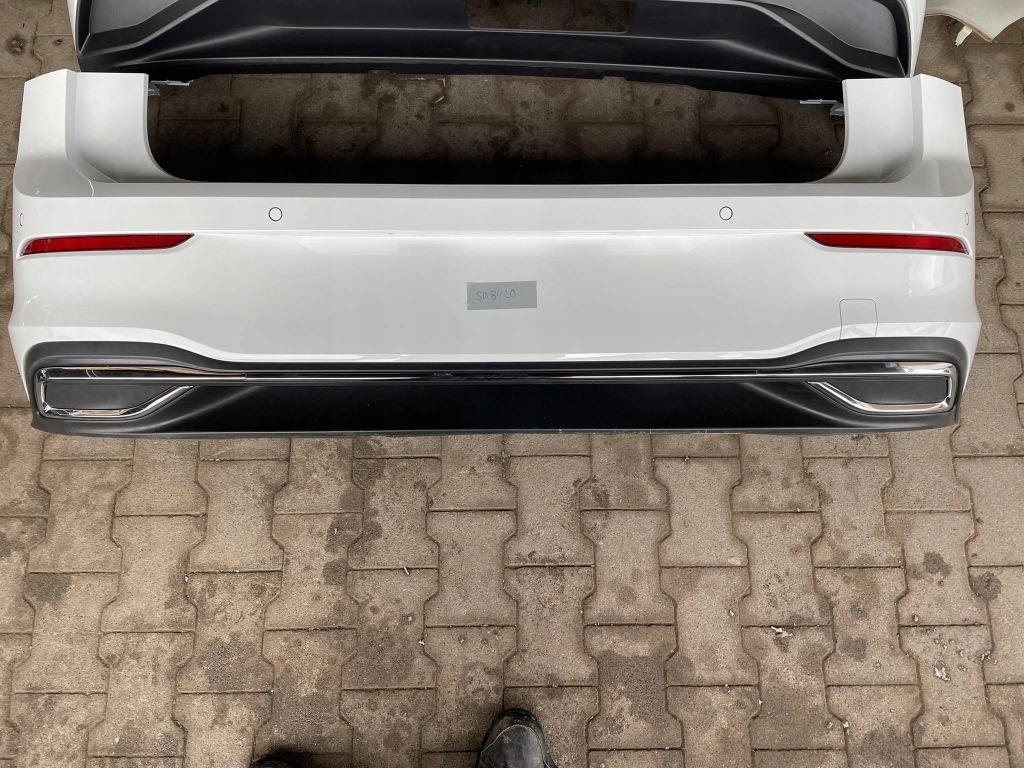 фото №13, Vw golf 8 хэтчбек бампер задняя lc9a rline обычный