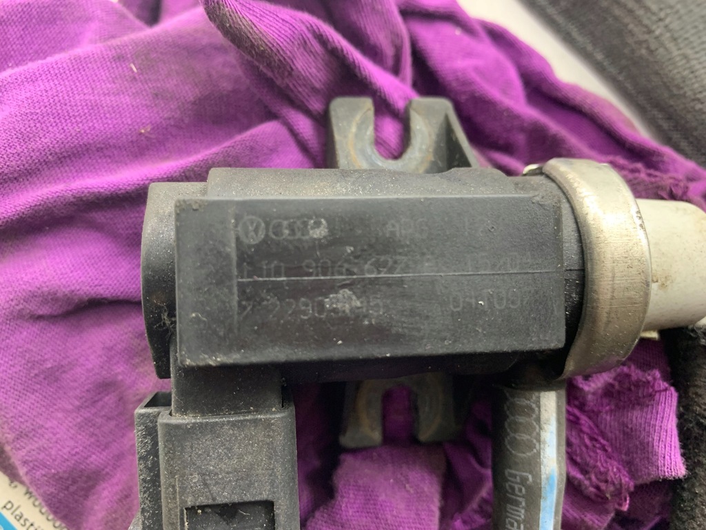 фото №7, Клапан вакууму skoda octavia i 1.9 1j0906627b