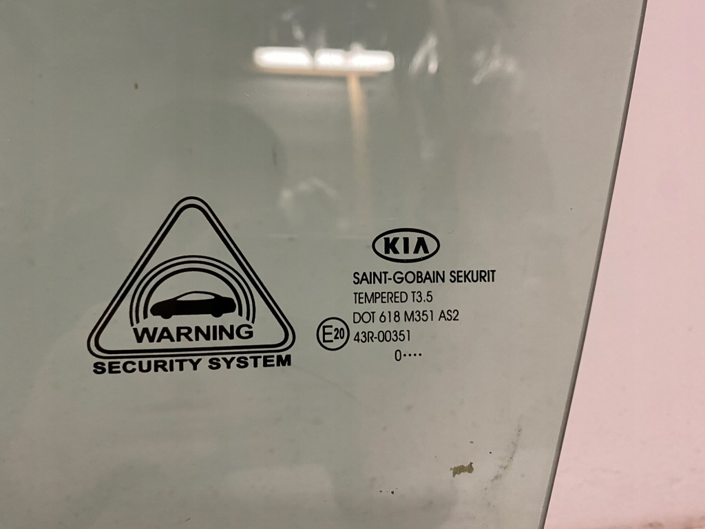 фото №3, Kia sportage iii стекло дверь левая передняя 10 rok