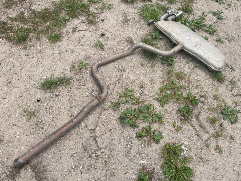 фото №1, Вихлоп гасник кінцевий vw scirocco 2.0 tdi