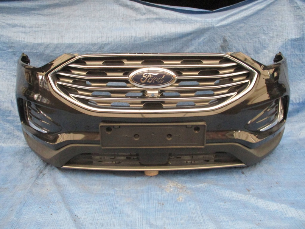 фото №1, Бампер перед передний ford edge ii lift омыватель цвет agate black металлик