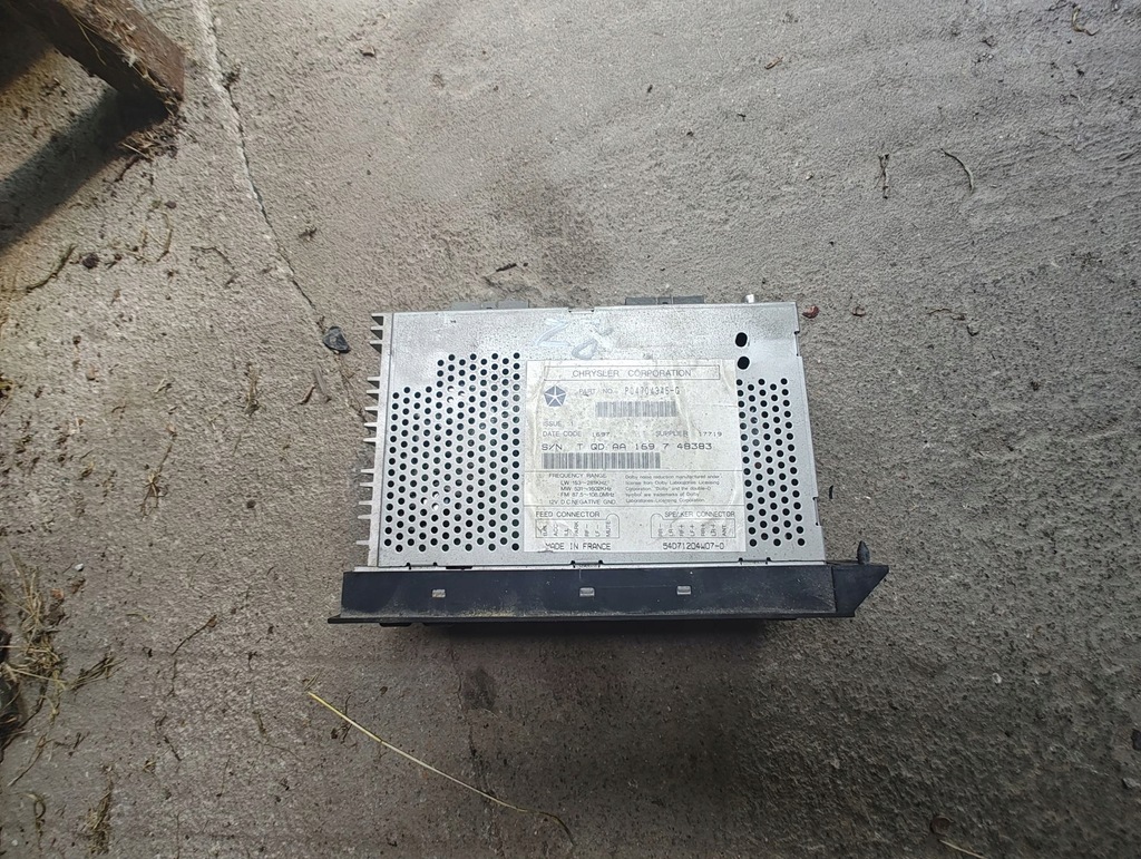 фото №2, Jeep grand cherokee zj радио оригинальные