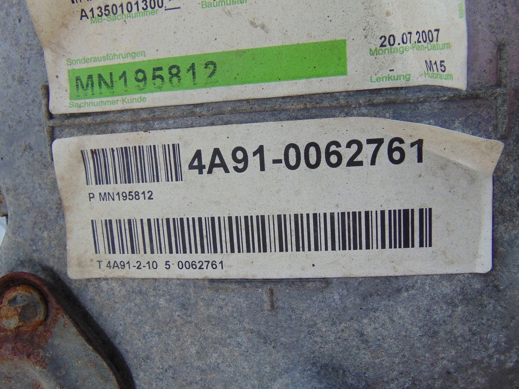 фото №16, Двигун mitsubishi lancer viii 1.5 mivec mn195812 4a91-0062761