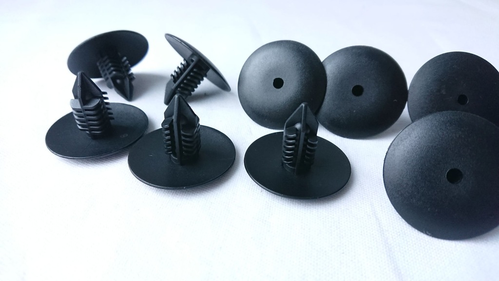 фото №3, Клипсы подкрылок набор renault scenic ii trafic