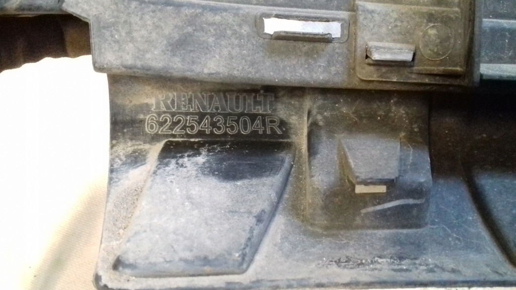 фото №5, Решётка радиатора решётка радиатора решётка бампера перед 622543504r renault trafic iii 14-