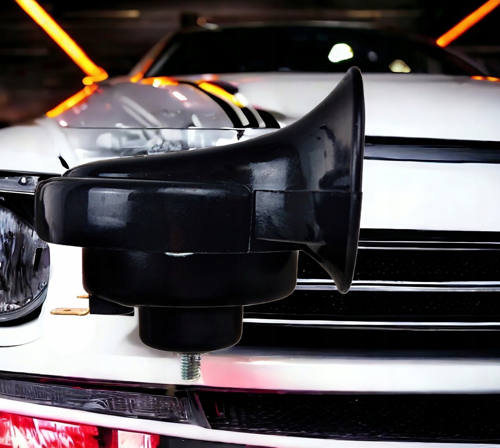 фото №13, Сигнал звуковий клаксон черв'як 12v гучний 115db