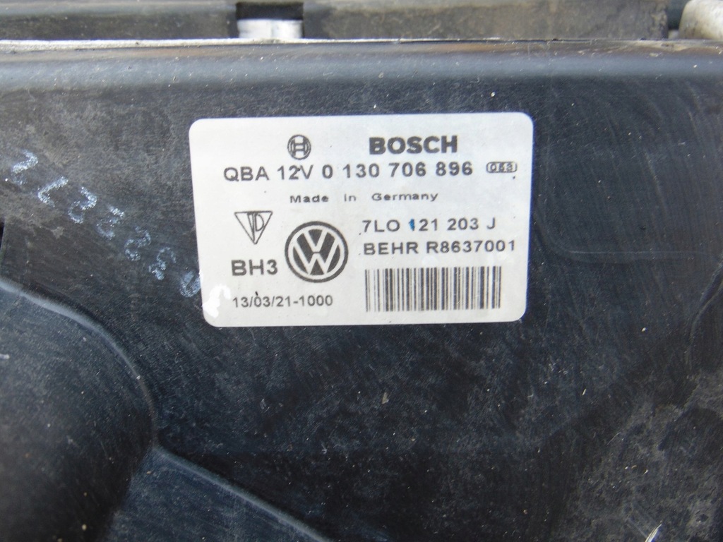 фото №9, Pas передний вентиляторы audi q7 4l lift 4.2 tdi 10-