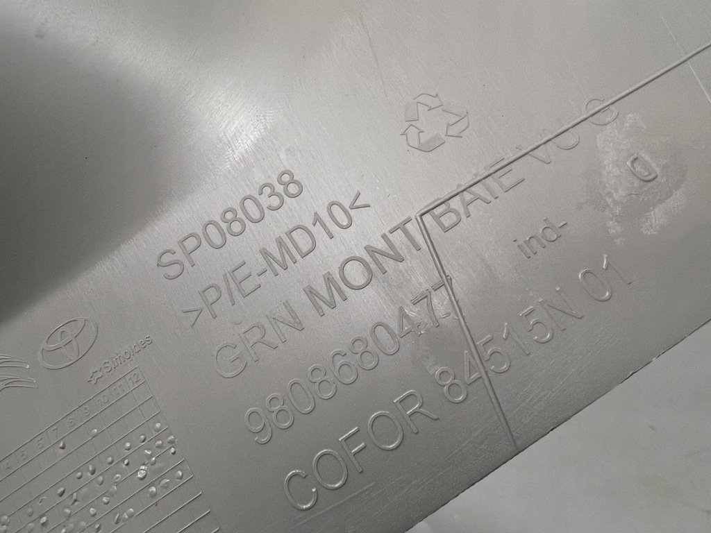 фото №5, Peugeot expert iii защита обшивка стойка левая левая 9808680477