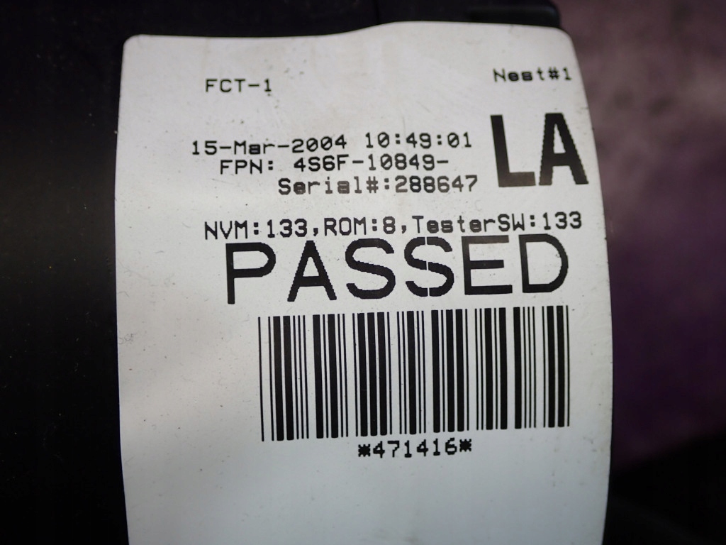 фото №10, Ford fusion 02-05 1.4 tdci счетчик приборы 4s6f10849la