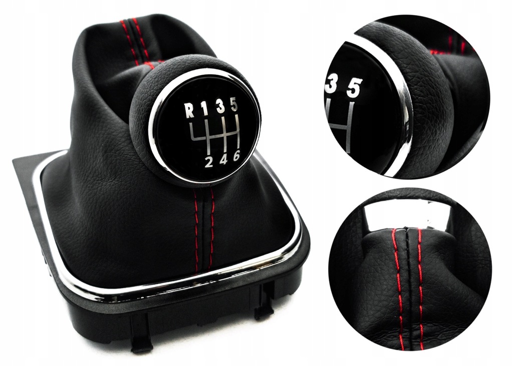 фото №12, Ручка перемикання передач чохол vw scirocco 3 2008-14