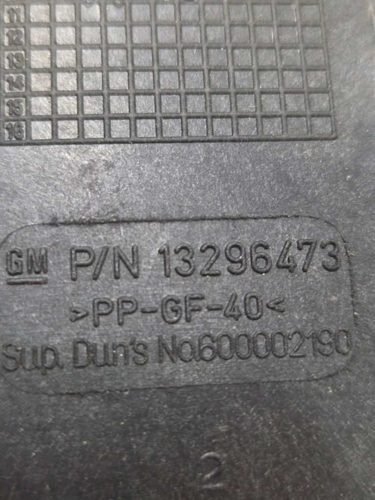 Opel corsa d 1.3 cdti основание аккумулятор 13296473 с Разборки