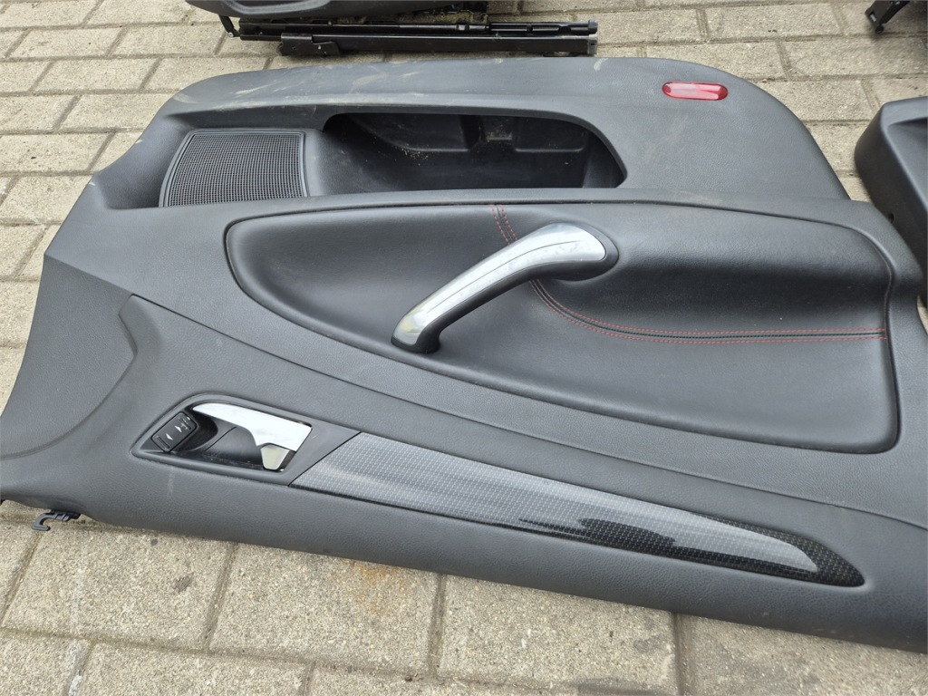 фото №16, Ford mondeo mk4 fl st сиденья заднее сиденье кожа alcantara комплект czerwona нитка