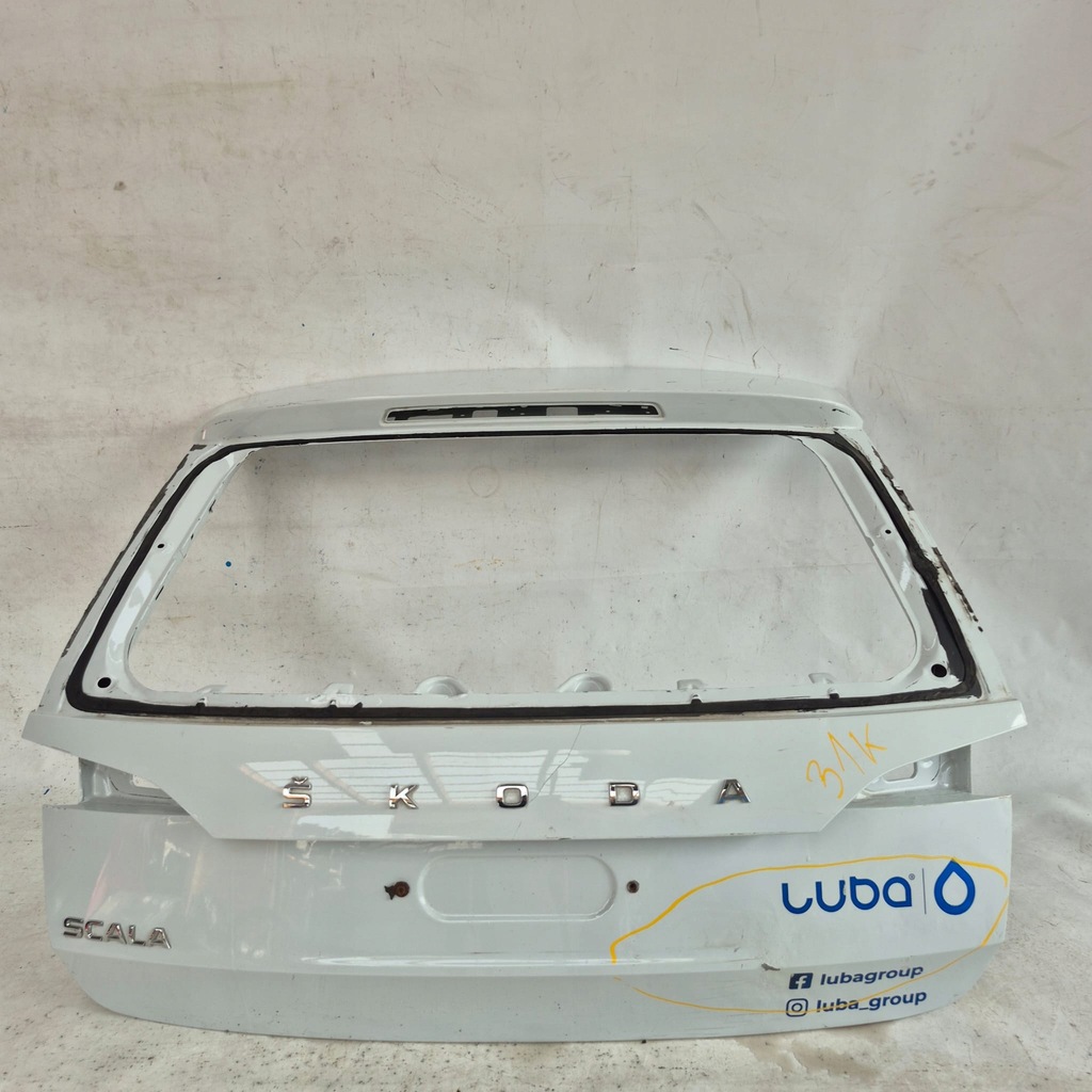 фото №1, Skoda scala 19- крышка багажника багажника задняя