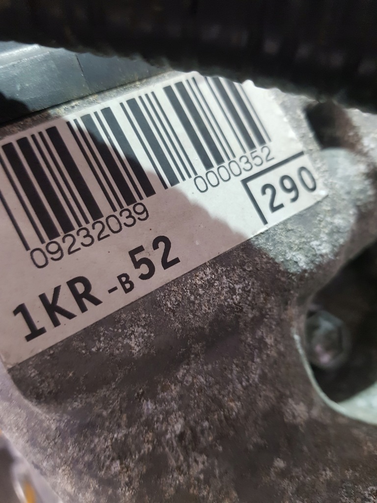 фото №9, Двигатель 1kr-b52 с egr peugeot citroen toyota 1.0 b 1krb52