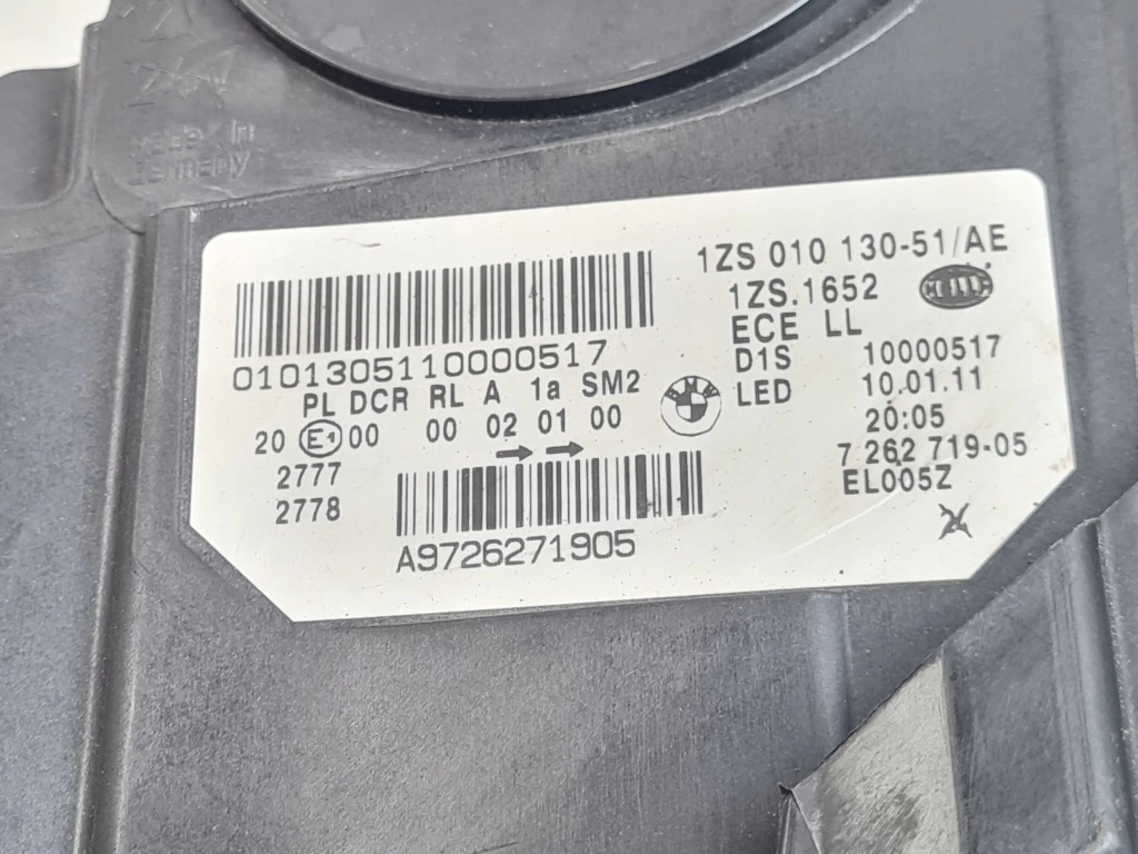 фото №5, 2009 bmw 5 gt f07 фара 7262719