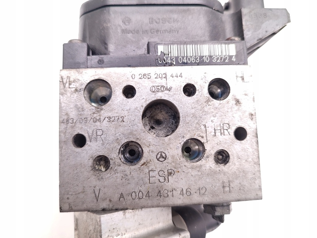 фото №6, Mercedes-benz s-class насос abs s 320 cdi дизель 150kw 204 hp a0044314612