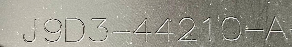 фото №9, Спойлер крышки jaguar i-pace x590 j9d3-44210-af8lml