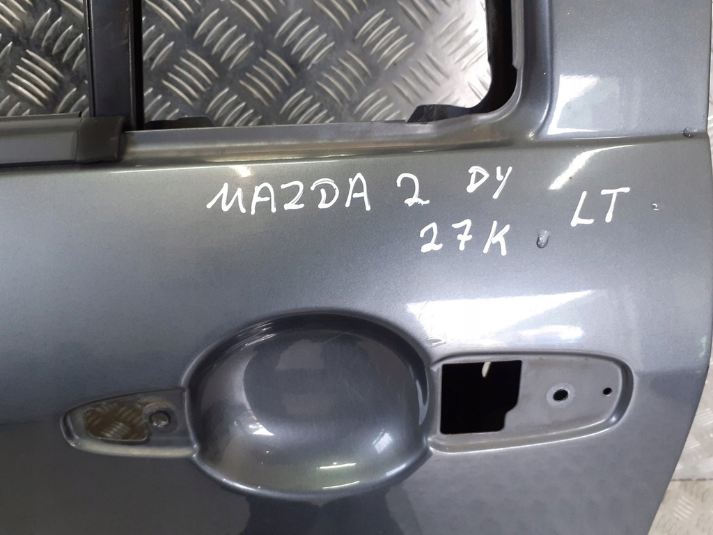 фото №3, Двері лівий задня mazda 2 dy 27k