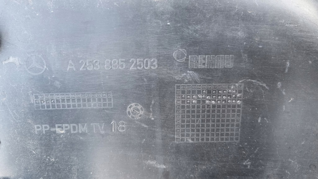 Бампер mercedes glc w253 рестайлинг  19- купе hybrid в Украине