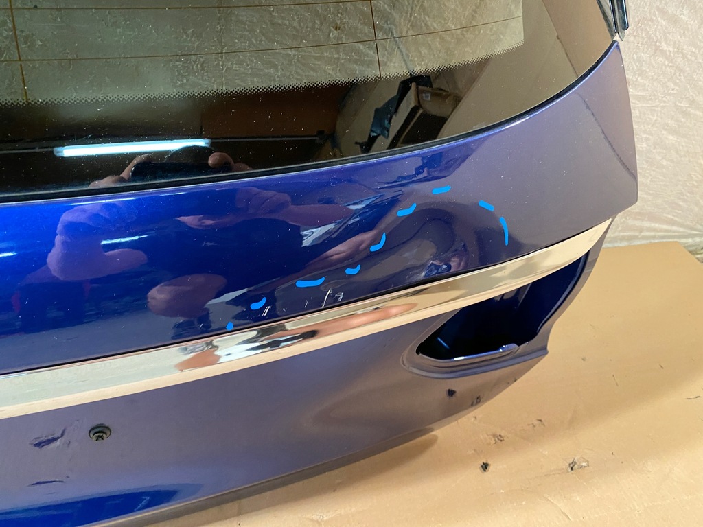 фото №8, Mercedes c-klasa w205 kombi кришка багажника багажника задня