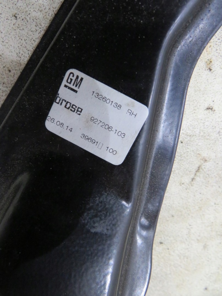 фото №5, Механізм підйомник скло правий перед zafira c