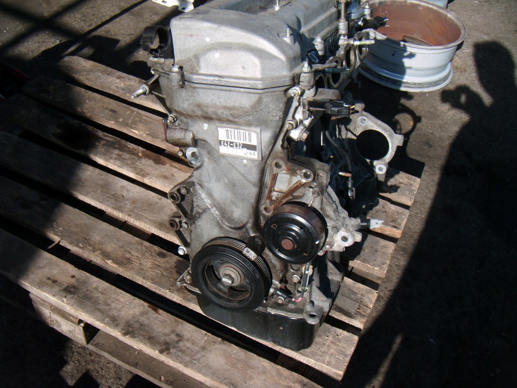 фото №9, Toyota corolla e12 2001 - 2007 1.4 b двигатель голый блок двигателя e4z-e32