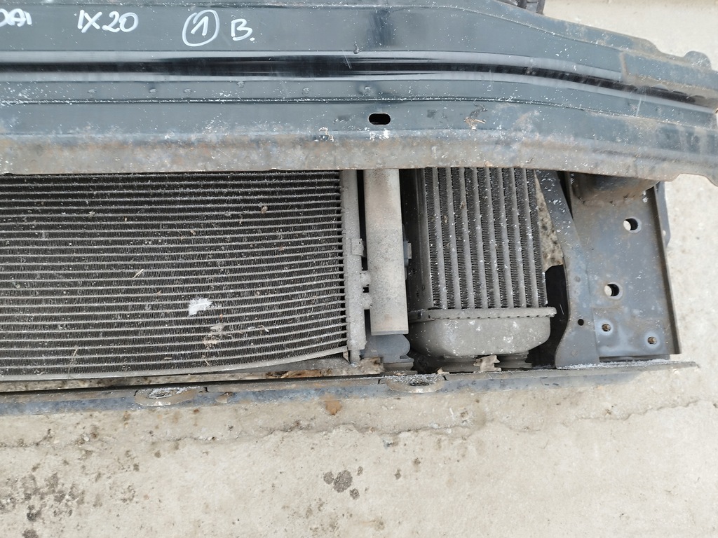 фото №9, Pas передний балка радиатор 1.4 crdi механическая коробка передач hyundai ix20 lata 2010-2019