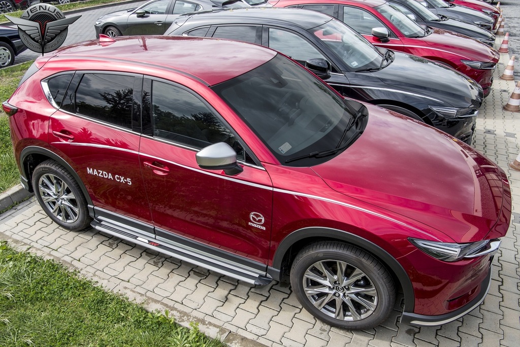 фото №15, Mazda cx-5 ii 2017+ пороги бічний накладки порогові