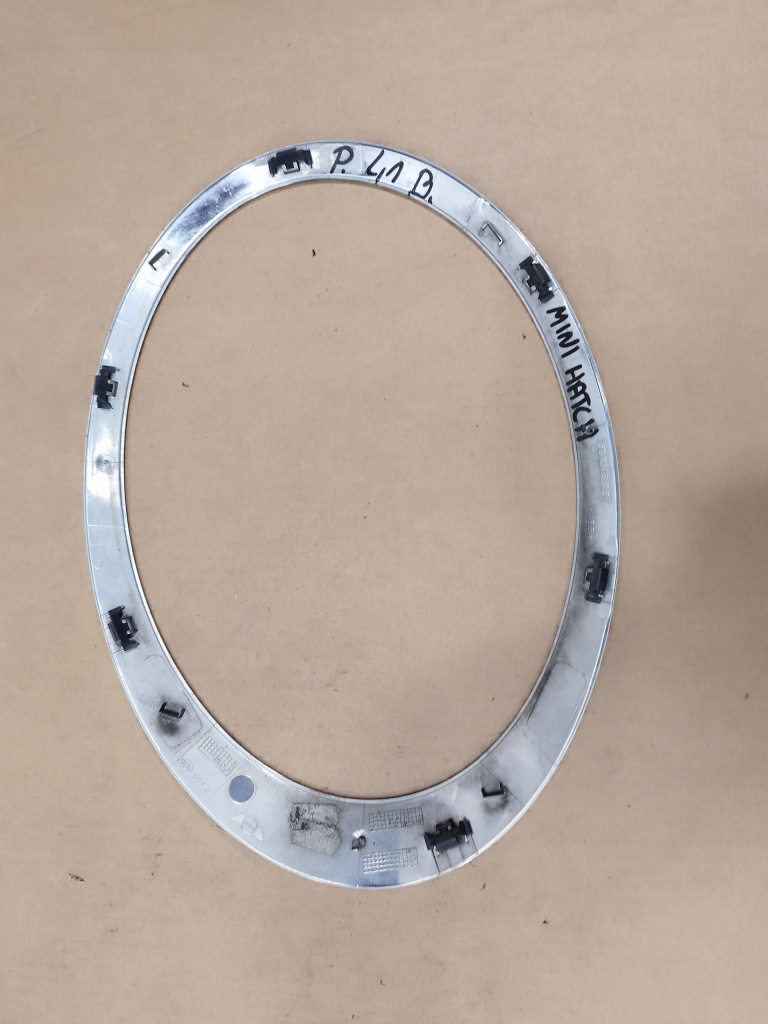 фото №4, Защита хром панель фары капот лампы правый mini r56 lift 7149906