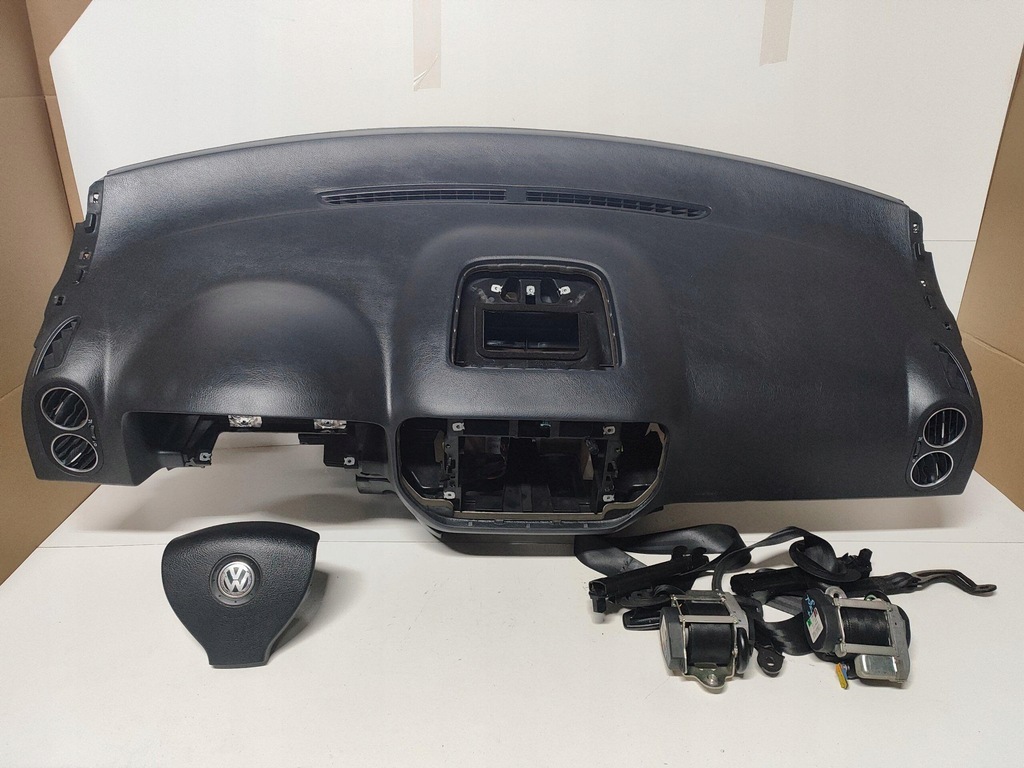 фото №1, Подушка безопасности консоль ремни vw golf 5 v + plus europa