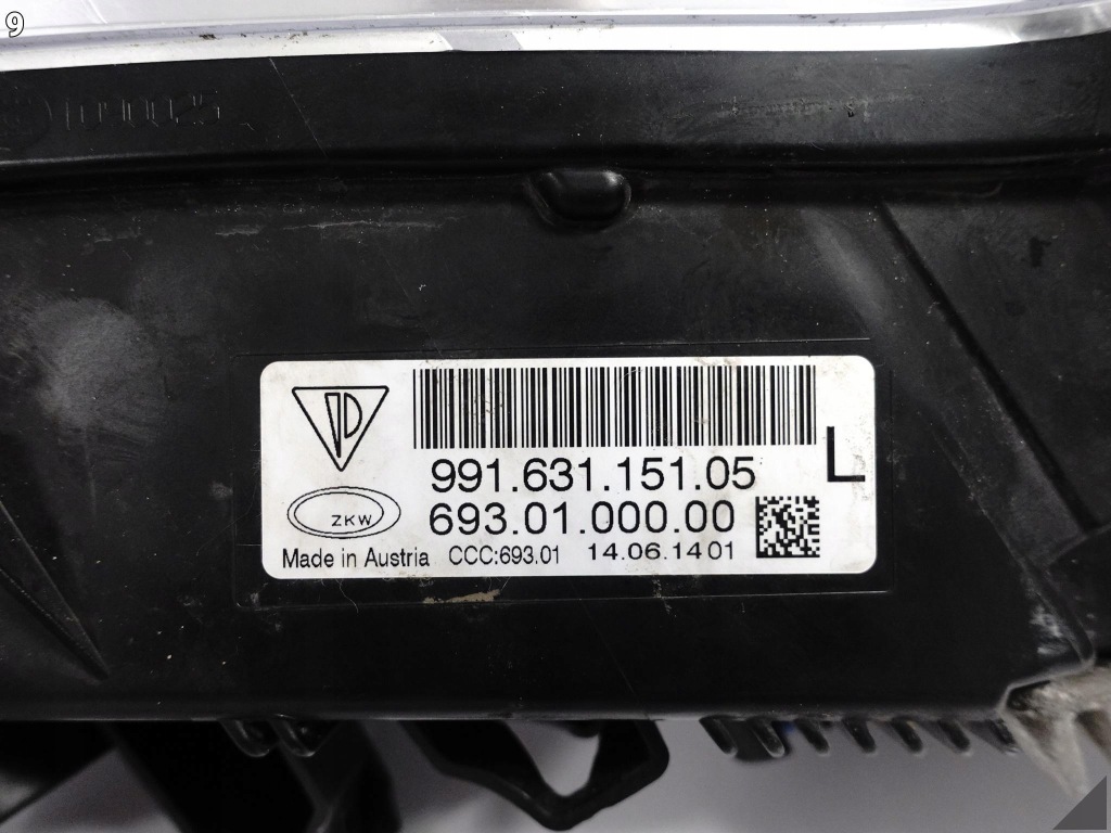 Porsche 991 911 11-15 led drl поворотник левый 99163115105 Цена