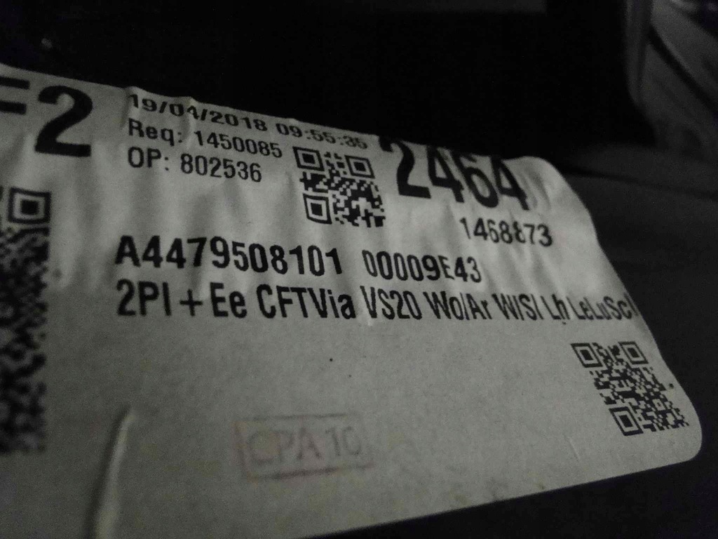 фото №16, Mercedes v klasa w447 447 сидіння шкіра 1 ряд