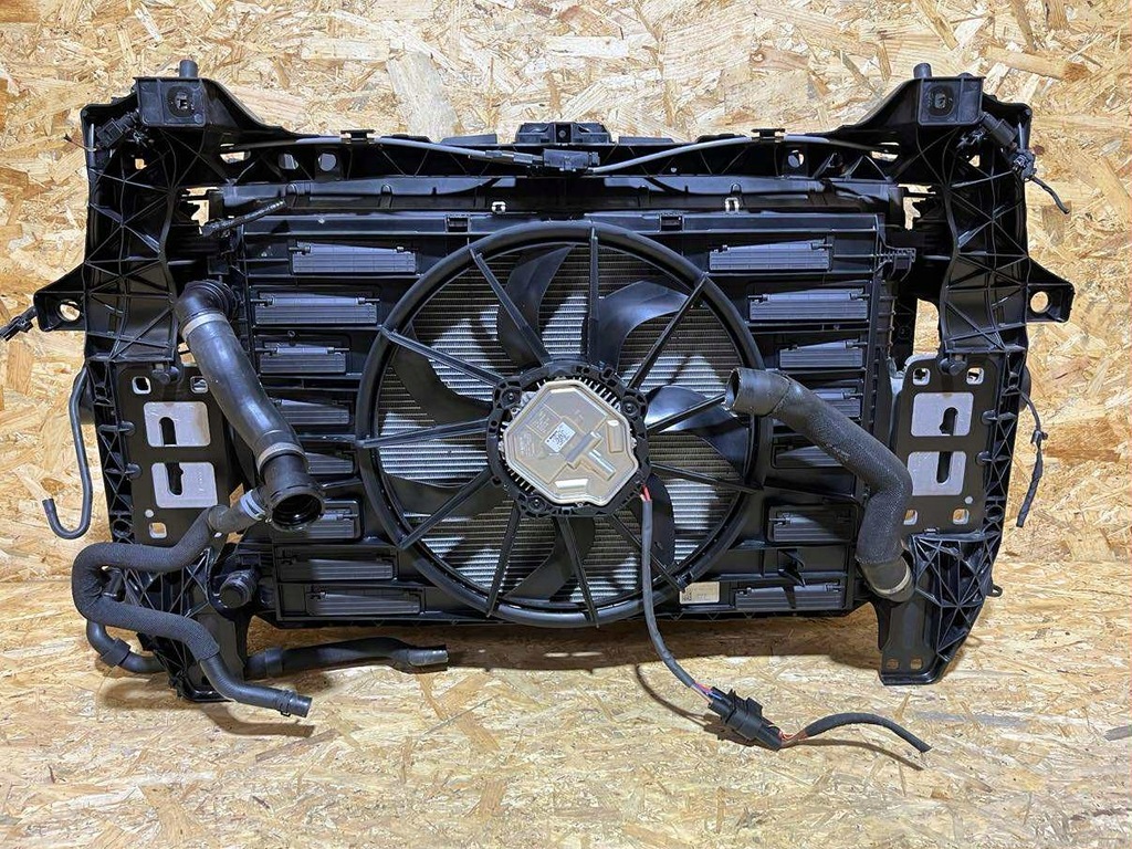 фото №9, Audi q8 s-line 22r ly9t бампер перед pas передній радіатор 3.0 tdi oem