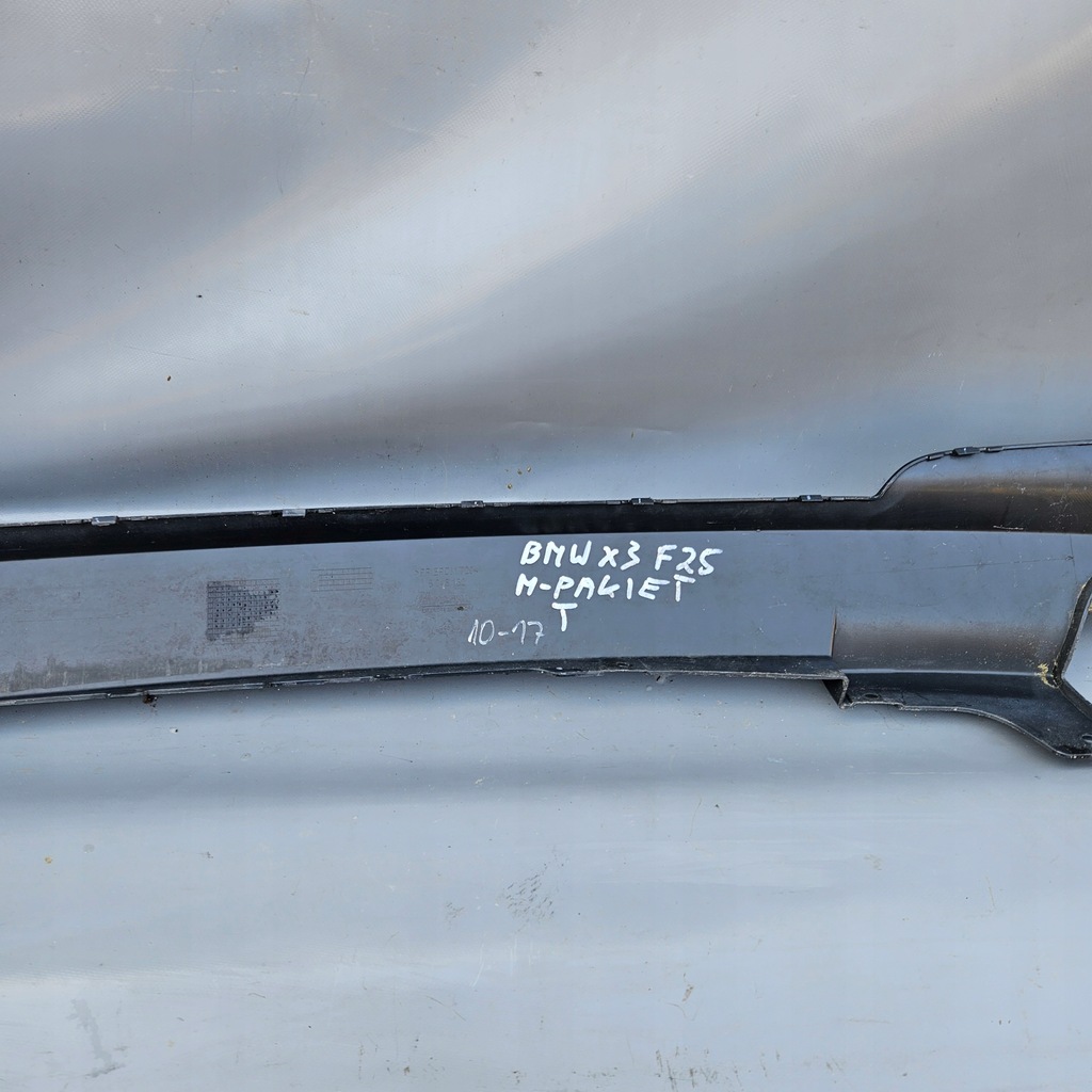 фото №11, Bmw x3 f25 2010-2017 m-pakiet бампер задняя накладка