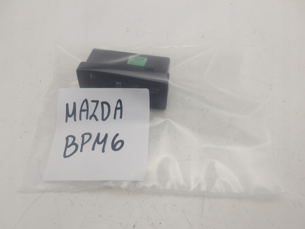фото №3, Mazda 3 bm 13-18 панель rvm esp регулировка света bpm666170 оригинальный номер