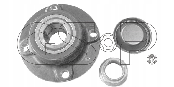 фото №3, Ступиця підшипник задня citroen c5 i 01-04 c5 ii 04-08